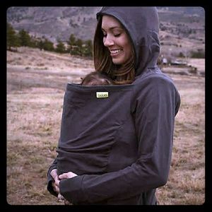 Boba Hoodie for Baby Large Black